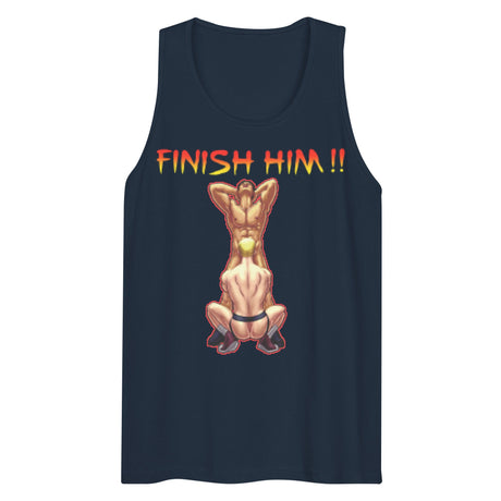 Finish Him (Tank Top)-Tank Top-Swish Embassy