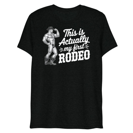 First Rodeo (Triblend)-Triblend T-Shirt-Swish Embassy