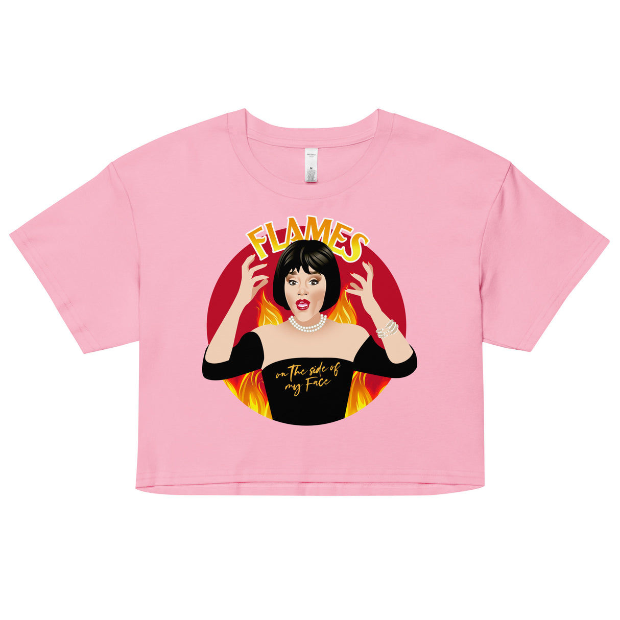 Flames (Crop Top)-Crop Top-Swish Embassy