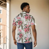 Flamingo Eden (Button Shirt)-Button Shirt-Swish Embassy