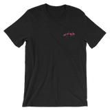 Flamingo (Embroidered T-Shirt)-Embroidered T-Shirts-Swish Embassy