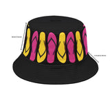 Flip Flops (Allover Bucket Hat)-Allover Bucket Hat-Swish Embassy