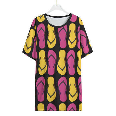 Flip Flops (Allover T-Shirt)-Allover T-Shirt-Swish Embassy