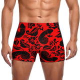 Floral Pecker (Square Cut Trunks)-Square Cut Trunks-Swish Embassy