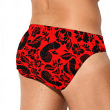 Floral Pecker (Swim Briefs)-Swim Briefs-Swish Embassy