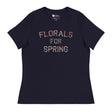 Florals for Spring (Women's Relaxed T-Shirt)-Women's T-Shirts-Swish Embassy