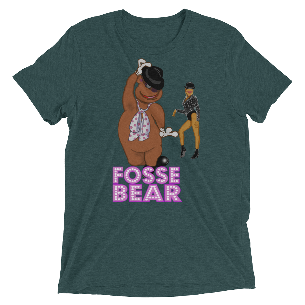 Fosse Bear (Triblend)-Triblend T-Shirt-Swish Embassy