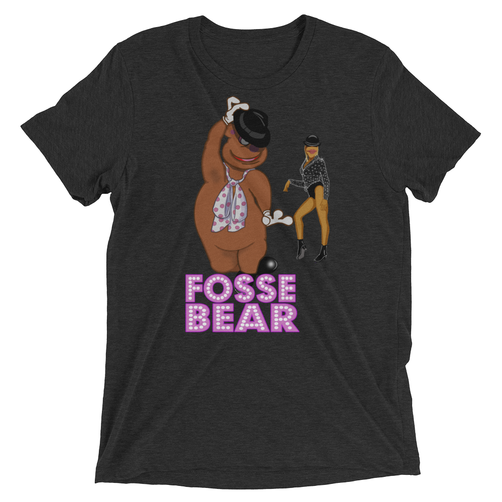 Fosse Bear (Triblend)-Triblend T-Shirt-Swish Embassy