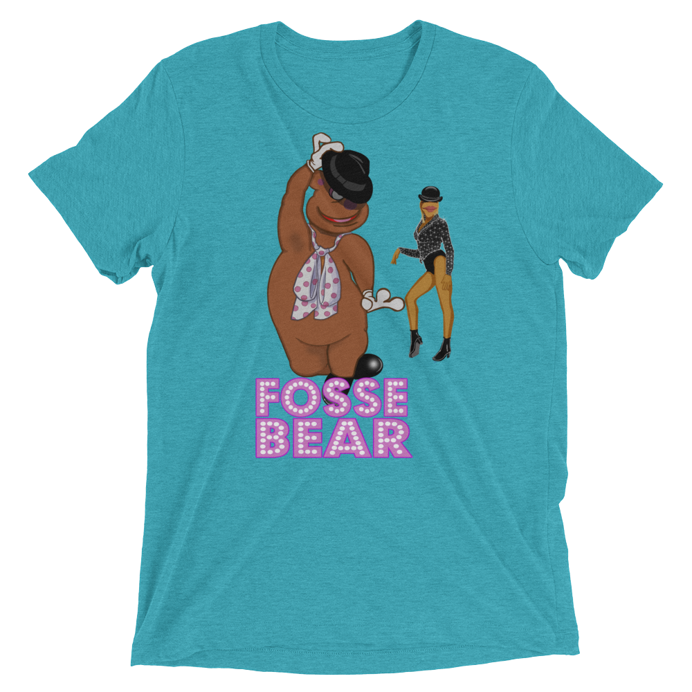 Fosse Bear (Triblend)-Triblend T-Shirt-Swish Embassy