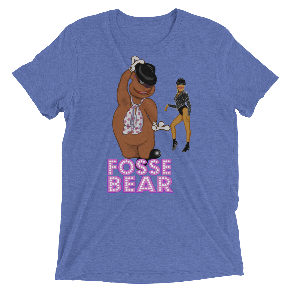 Fosse Bear (Triblend)-Triblend T-Shirt-Swish Embassy