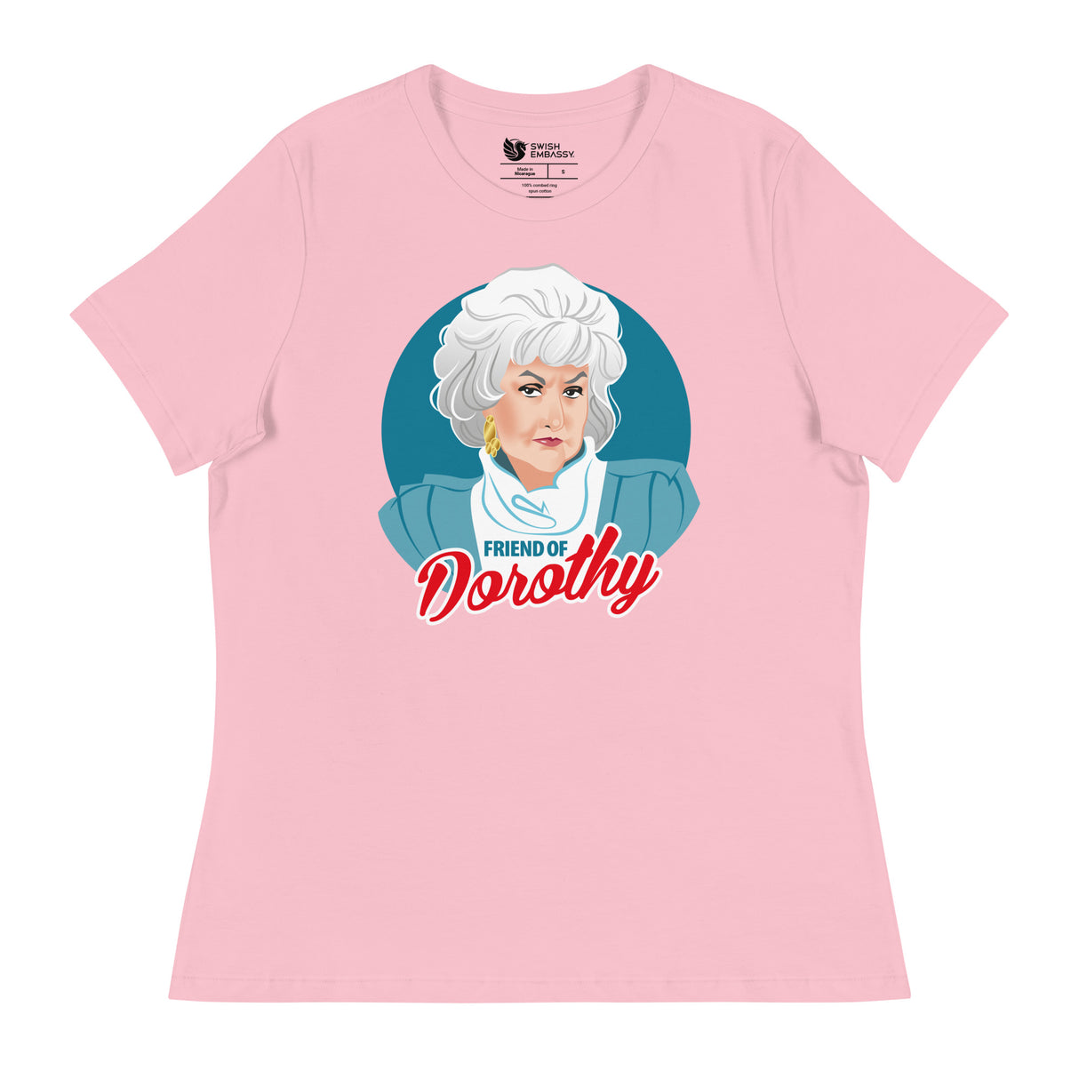 Friend of Dorothy (Women's Relaxed T-Shirt)-Women's T-Shirts-Swish Embassy
