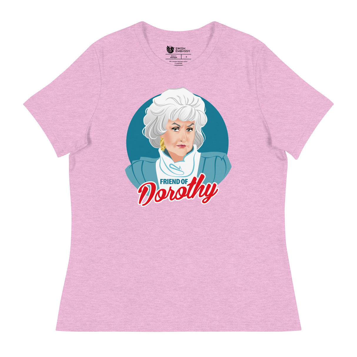 Friend of Dorothy (Women's Relaxed T-Shirt)-Women's T-Shirts-Swish Embassy