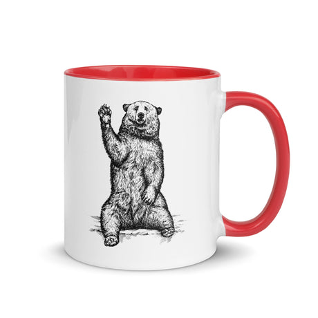 Friendly Bear (Mug)-Mugs-Swish Embassy