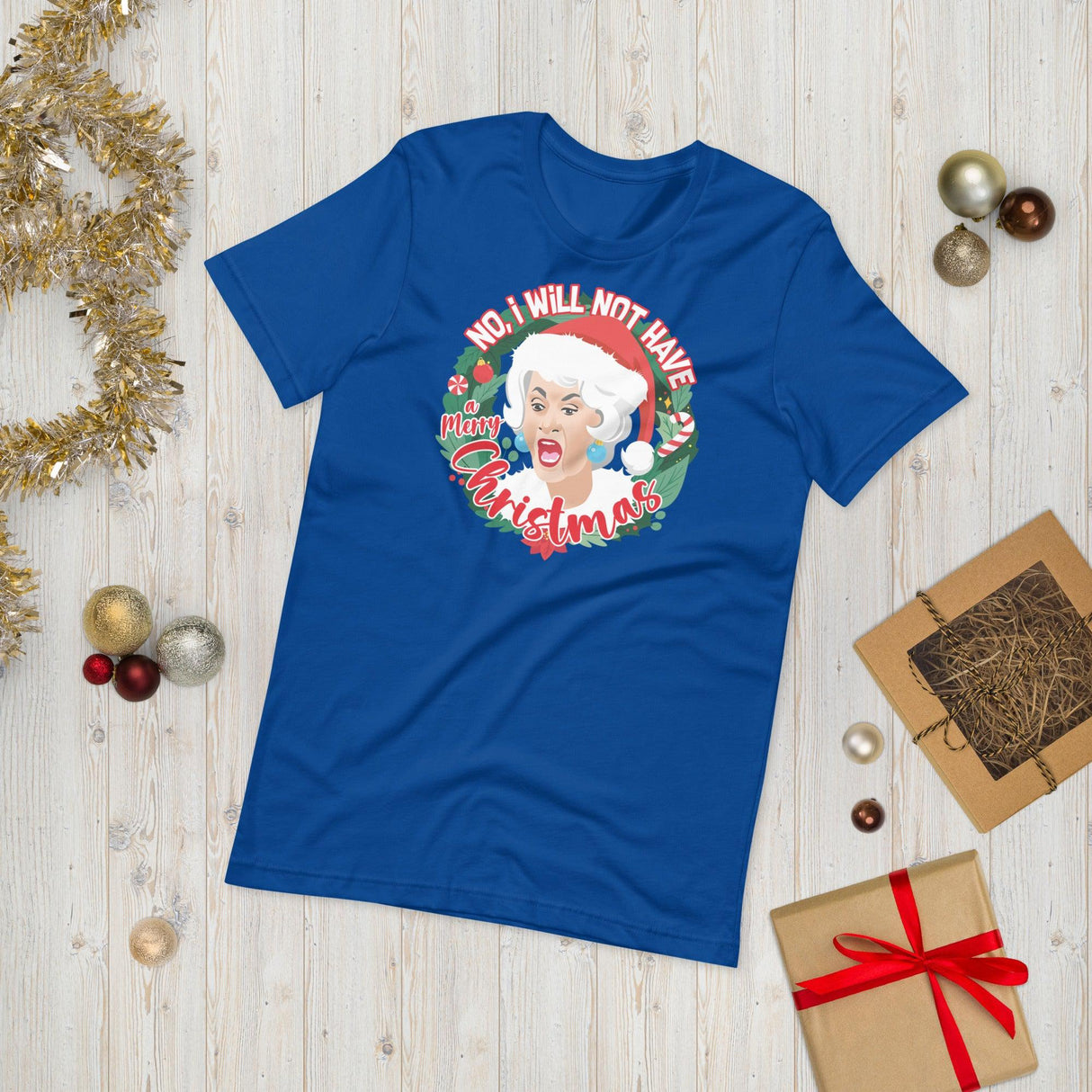 GG No I will not have a merry Xmas!-T-Shirts-Swish Embassy