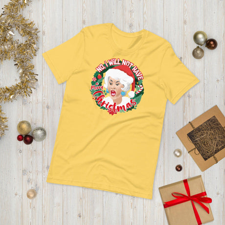 GG No I will not have a merry Xmas!-T-Shirts-Swish Embassy