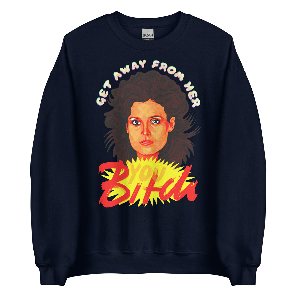Get Away From Her (Sweatshirt)-Sweatshirt-Swish Embassy