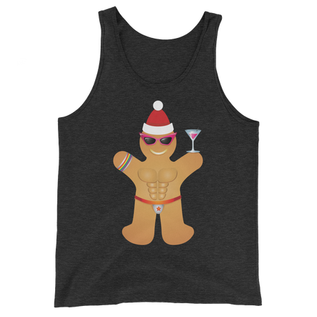 Gingerbread Circuit Man (Tank Top)-Tank Top-Swish Embassy