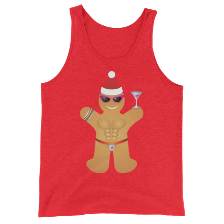 Gingerbread Circuit Man (Tank Top)-Tank Top-Swish Embassy