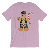 Gingerbread Leather Man-Christmas T-Shirts-Swish Embassy