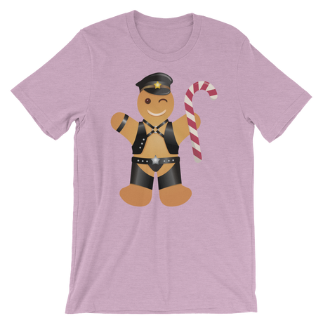 Gingerbread Leather Man-T-Shirts-Swish Embassy