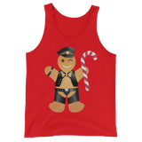 Gingerbread Leather Man (Tank Top)-Tank Top-Swish Embassy