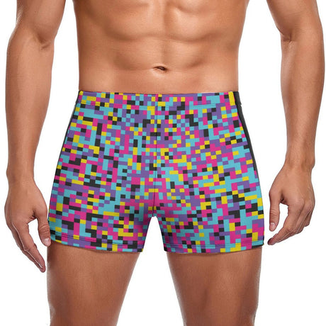 Glitch Candy (Square Cut Trunks)-Square Cut Trunks-Swish Embassy
