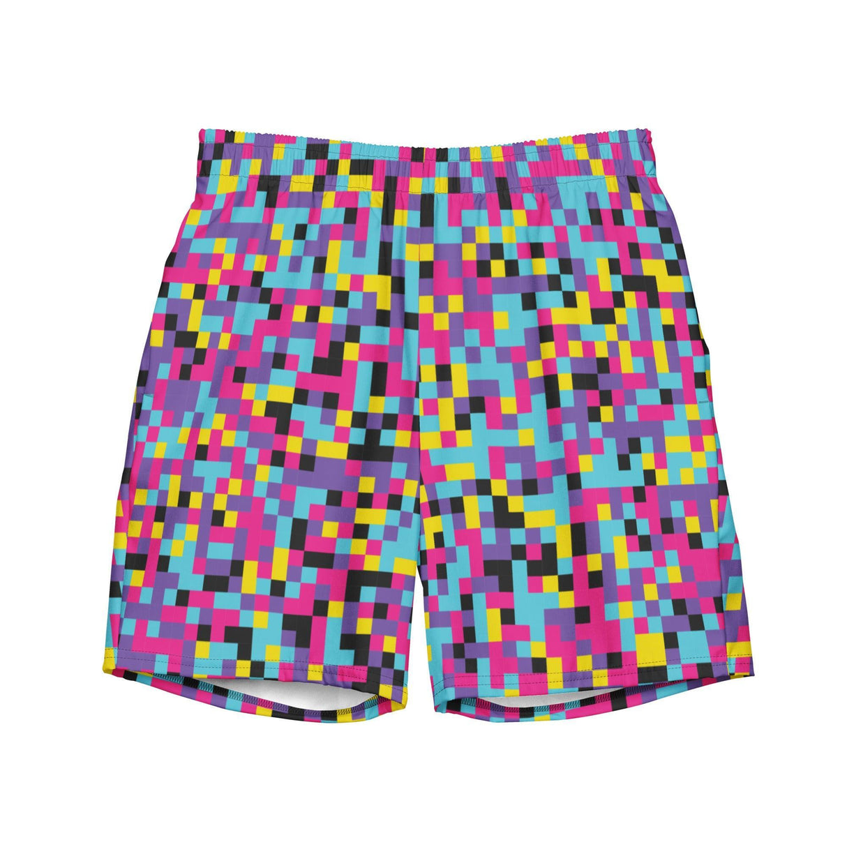 Glitch Candy (Swim Trunks)-Swim Trunks-Swish Embassy