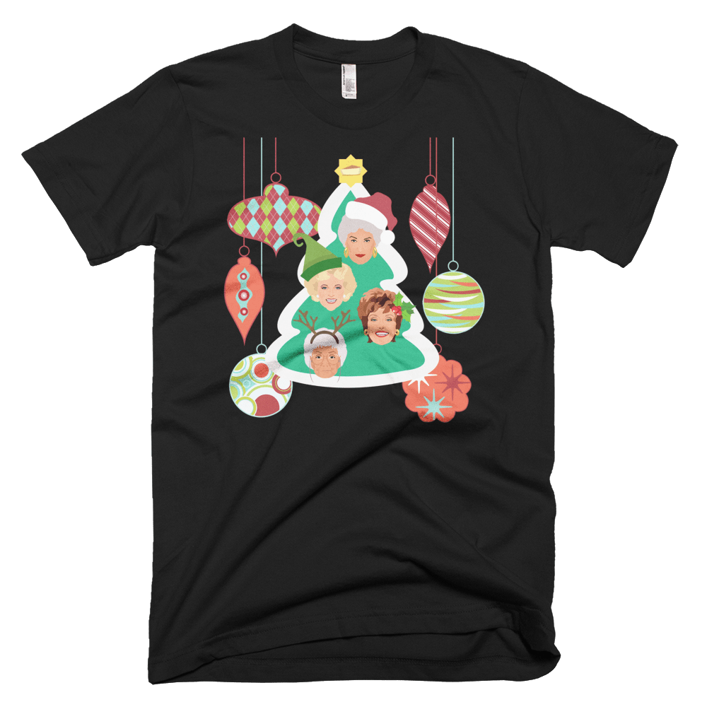 Golden Christmas-Christmas T-Shirts-Swish Embassy