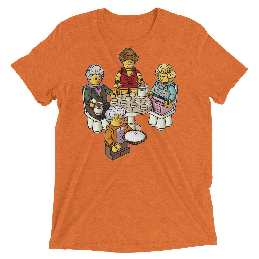 Golden Girls Blocks (Triblend)-Triblend T-Shirt-Swish Embassy