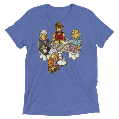 Golden Girls Blocks (Triblend)-Triblend T-Shirt-Swish Embassy