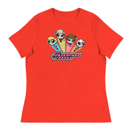 Goldenpuff Girls (Women's Relaxed T-Shirt)-Women's T-Shirts-Swish Embassy