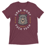 Grrr Woof (Triblend)-Triblend T-Shirt-Swish Embassy