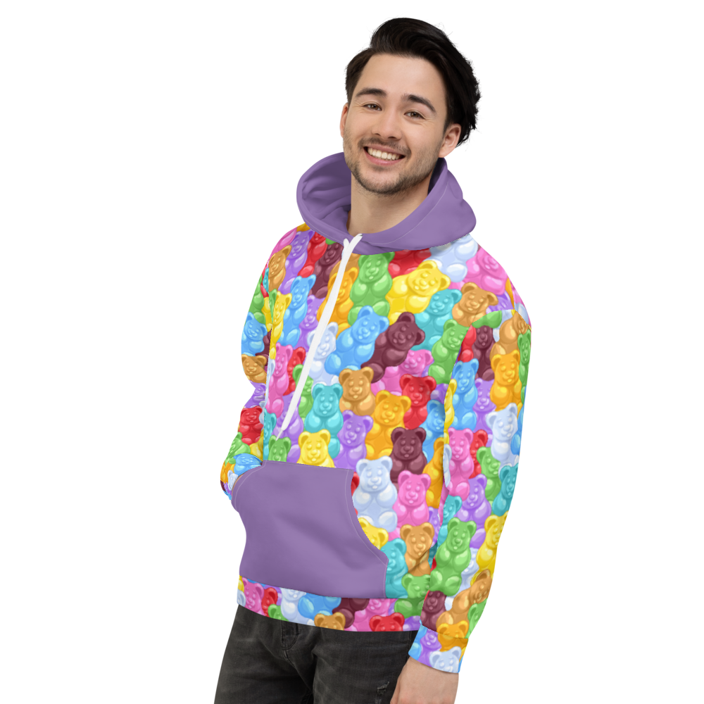 Gummy Bear (Allover Hoodie)-Allover Hoodie-Swish Embassy