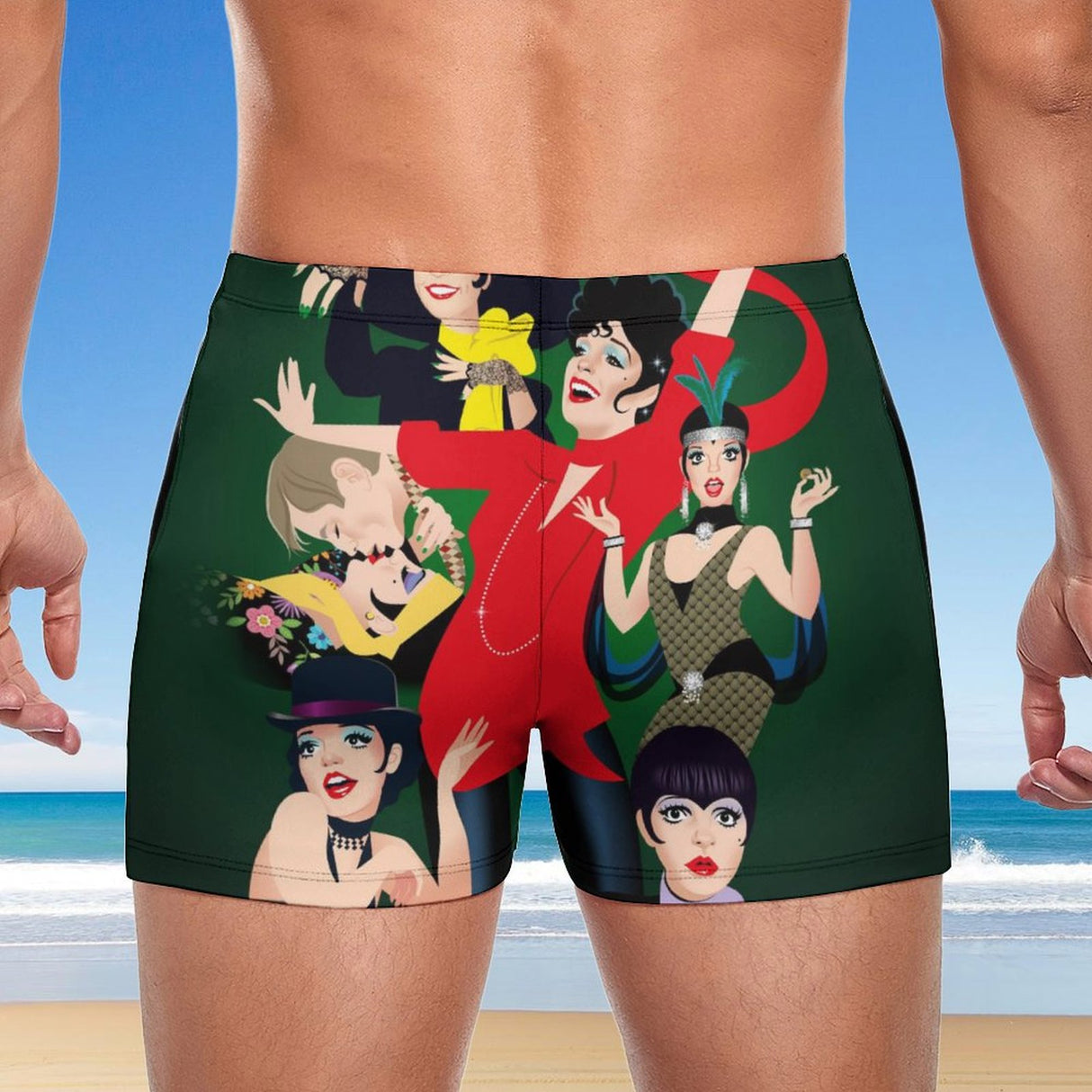 Halston Hangover (Square Cut Trunks)-Square Cut Trunks-Swish Embassy