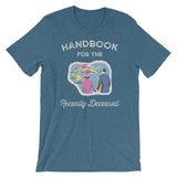 Handbook for the Recently Deceased-Halloween T-Shirt-Swish Embassy