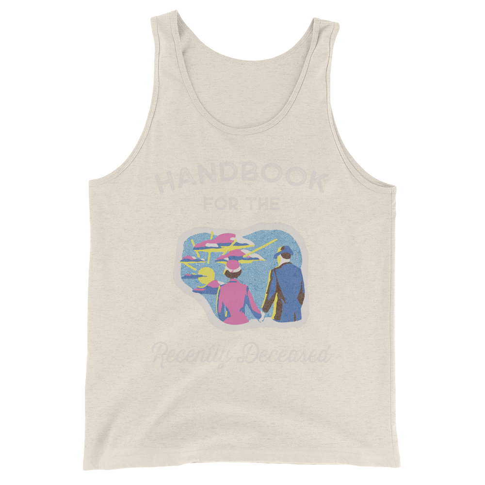 Handbook for the Recently Deceased (Tank Top)-Halloween Tank-Swish Embassy