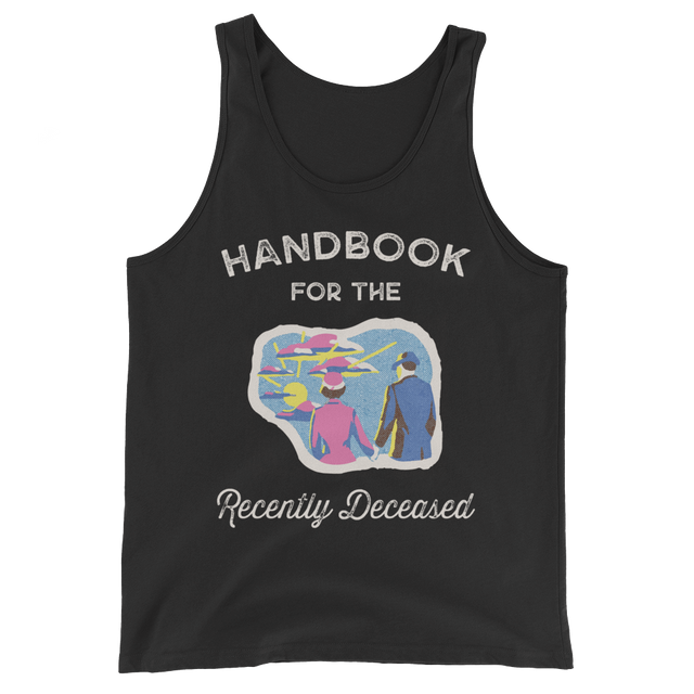 Handbook for the Recently Deceased (Tank Top)-Halloween Tank-Swish Embassy