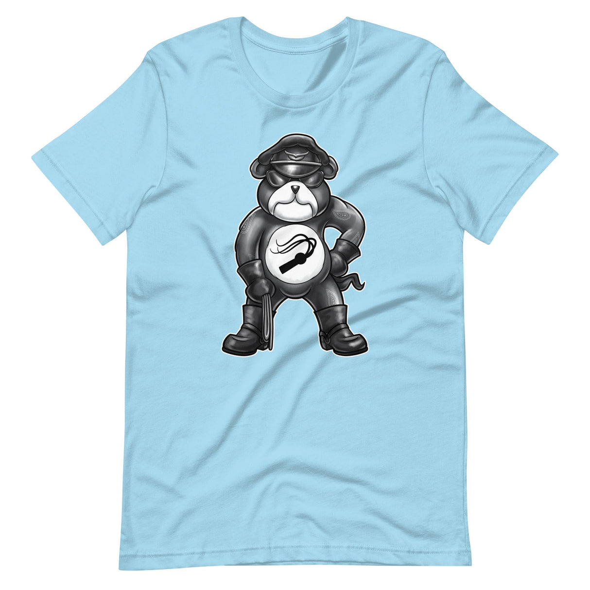 Hanky Bear - Black-T-Shirts-Swish Embassy