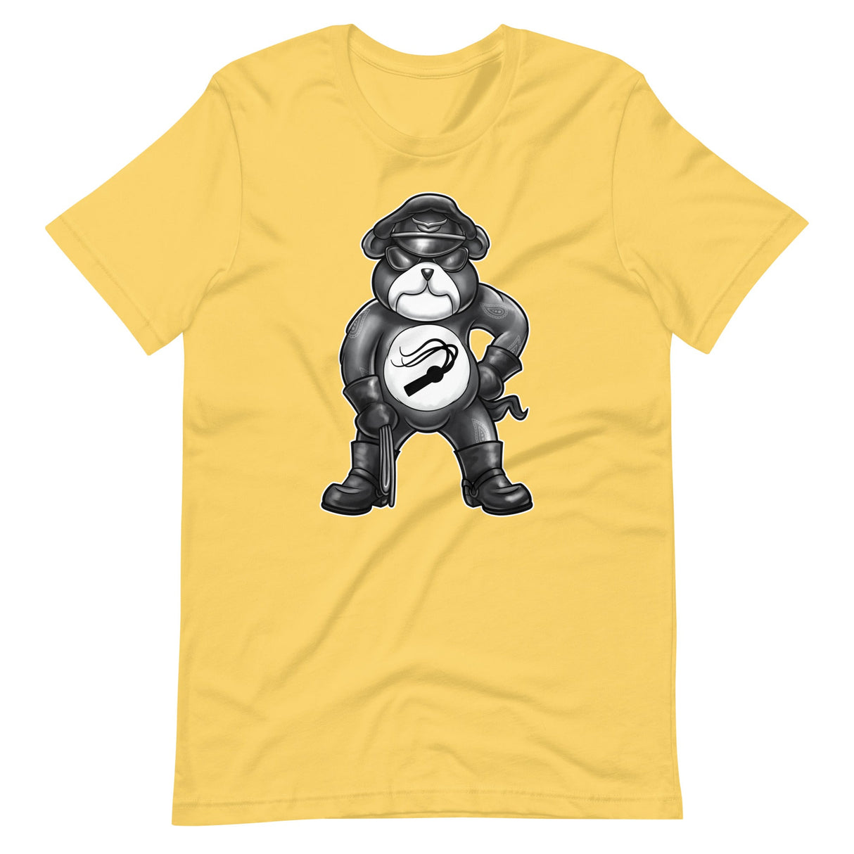 Hanky Bear - Black-T-Shirts-Swish Embassy