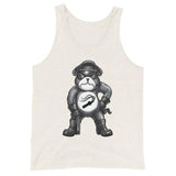 Hanky Bear - Black (Tank Top)-Tank Top-Swish Embassy