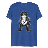 Hanky Bear - Black (Triblend)-Triblend T-Shirt-Swish Embassy