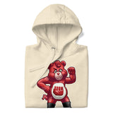 Hanky Bear - Red (Hoodie)-Hoodie-Swish Embassy