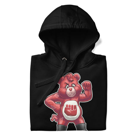 Hanky Bear - Red (Hoodie)-Hoodie-Swish Embassy