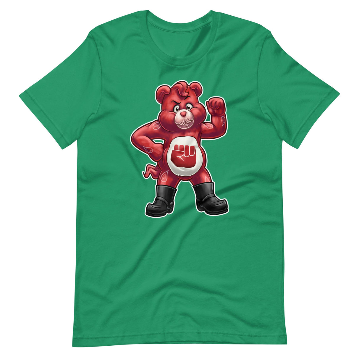 Hanky Bear - Red-T-Shirts-Swish Embassy