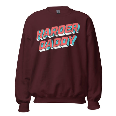 Harder Daddy "Sweatshirt"-Sweatshirt-Swish Embassy