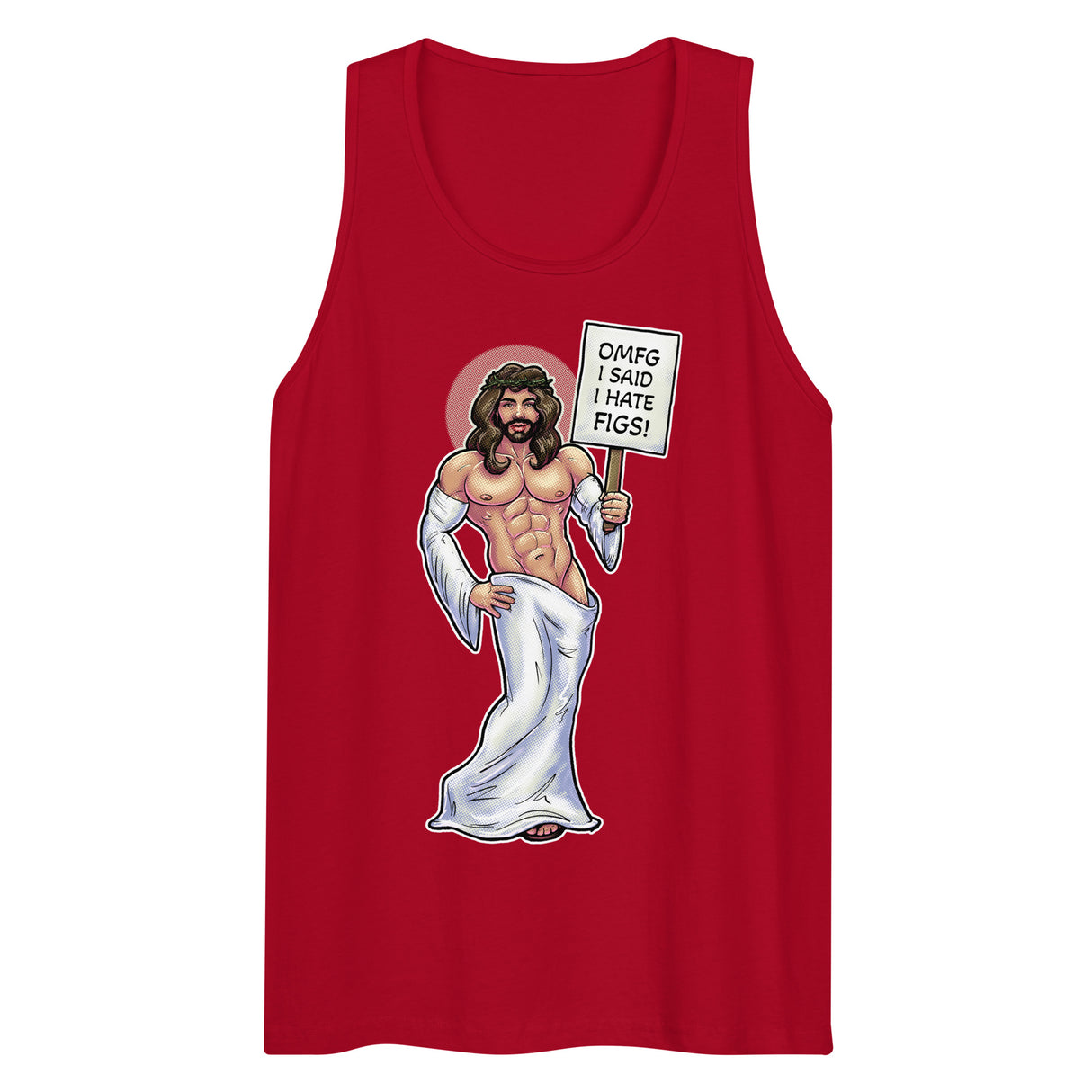 Hates Figs (Tank Top)-Tank Top-Swish Embassy