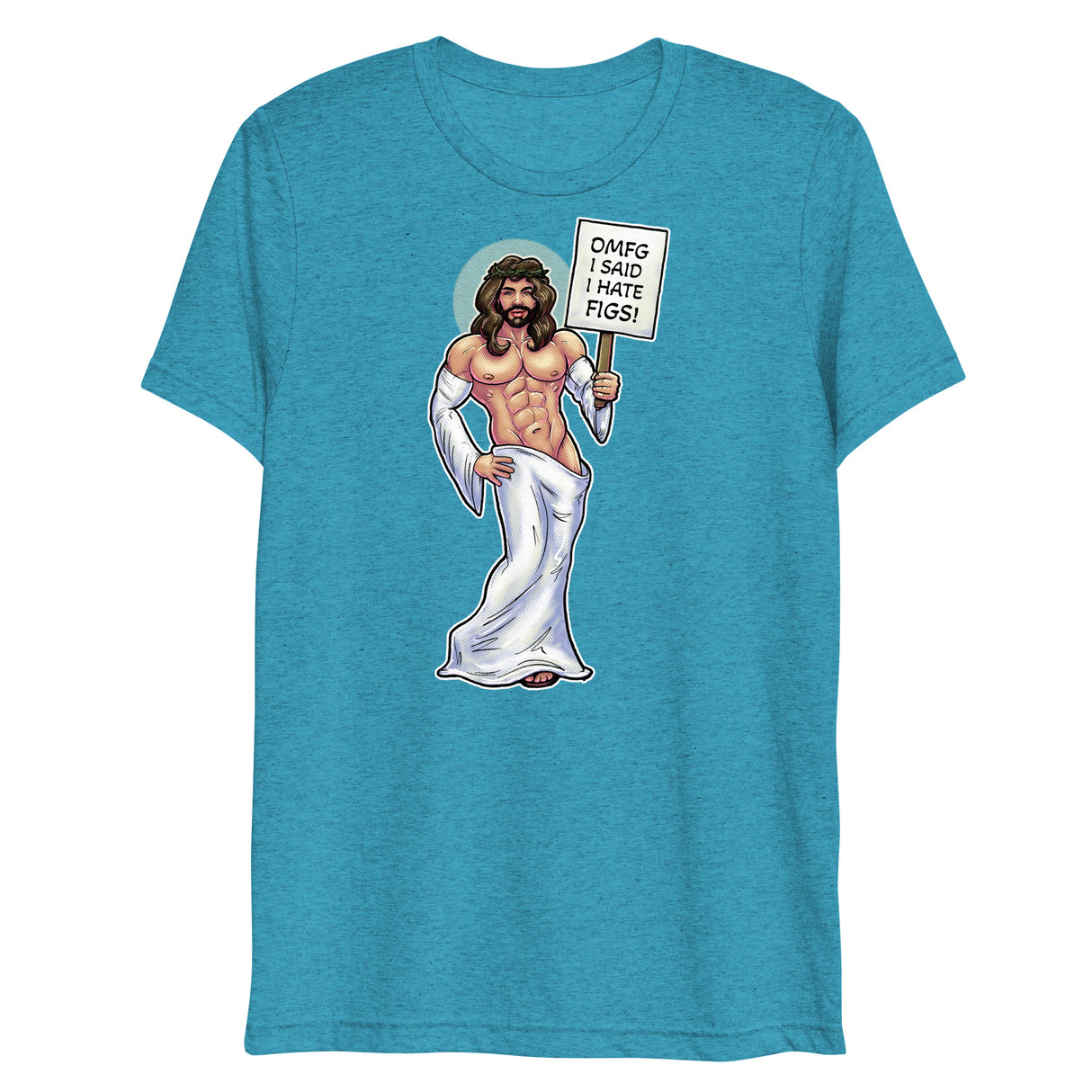 Hates Figs (Triblend)-Triblend T-Shirt-Swish Embassy