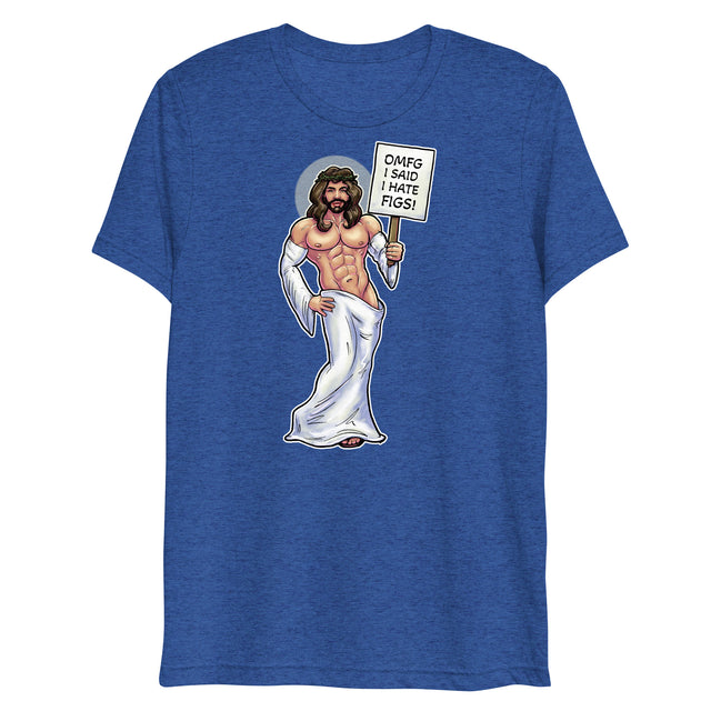 Hates Figs (Triblend)-Triblend T-Shirt-Swish Embassy