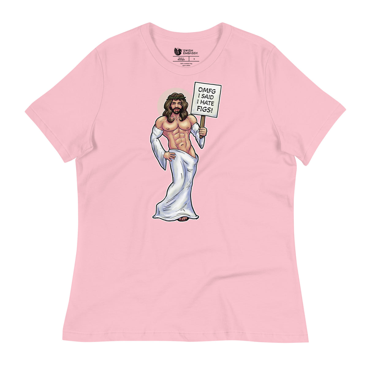 Hates Figs (Women's Relaxed T-Shirt)-Women's T-Shirts-Swish Embassy