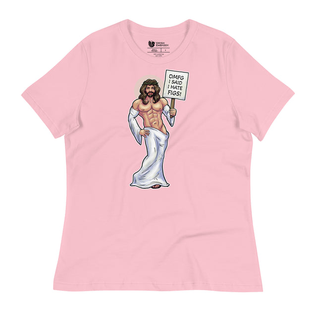 Hates Figs (Women's Relaxed T-Shirt)-Women's T-Shirts-Swish Embassy